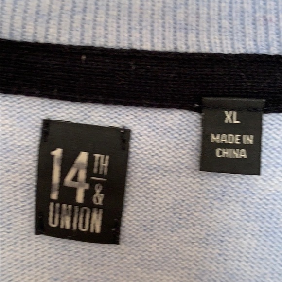 🛍 14th & Union Blue Pullover - XL - Picture 2 of 2